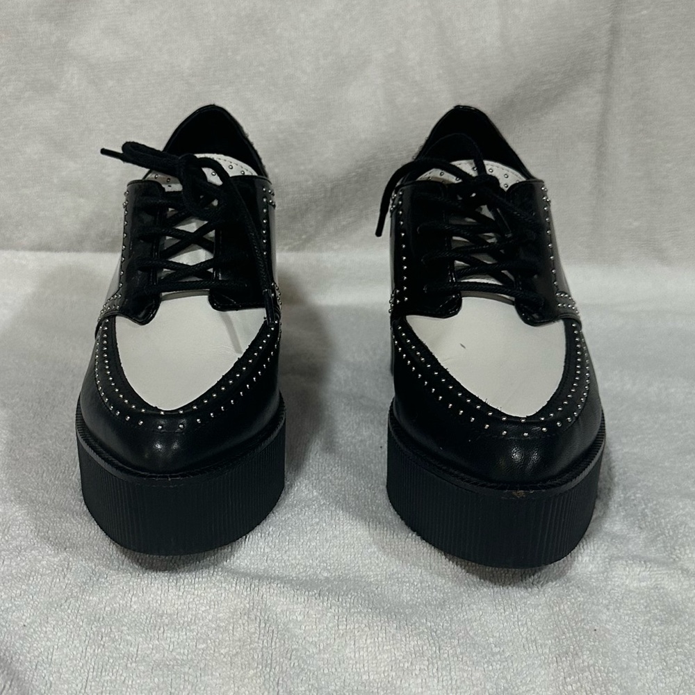 Giani Binni Maxxen Colorblock Studded Creeper Platforms